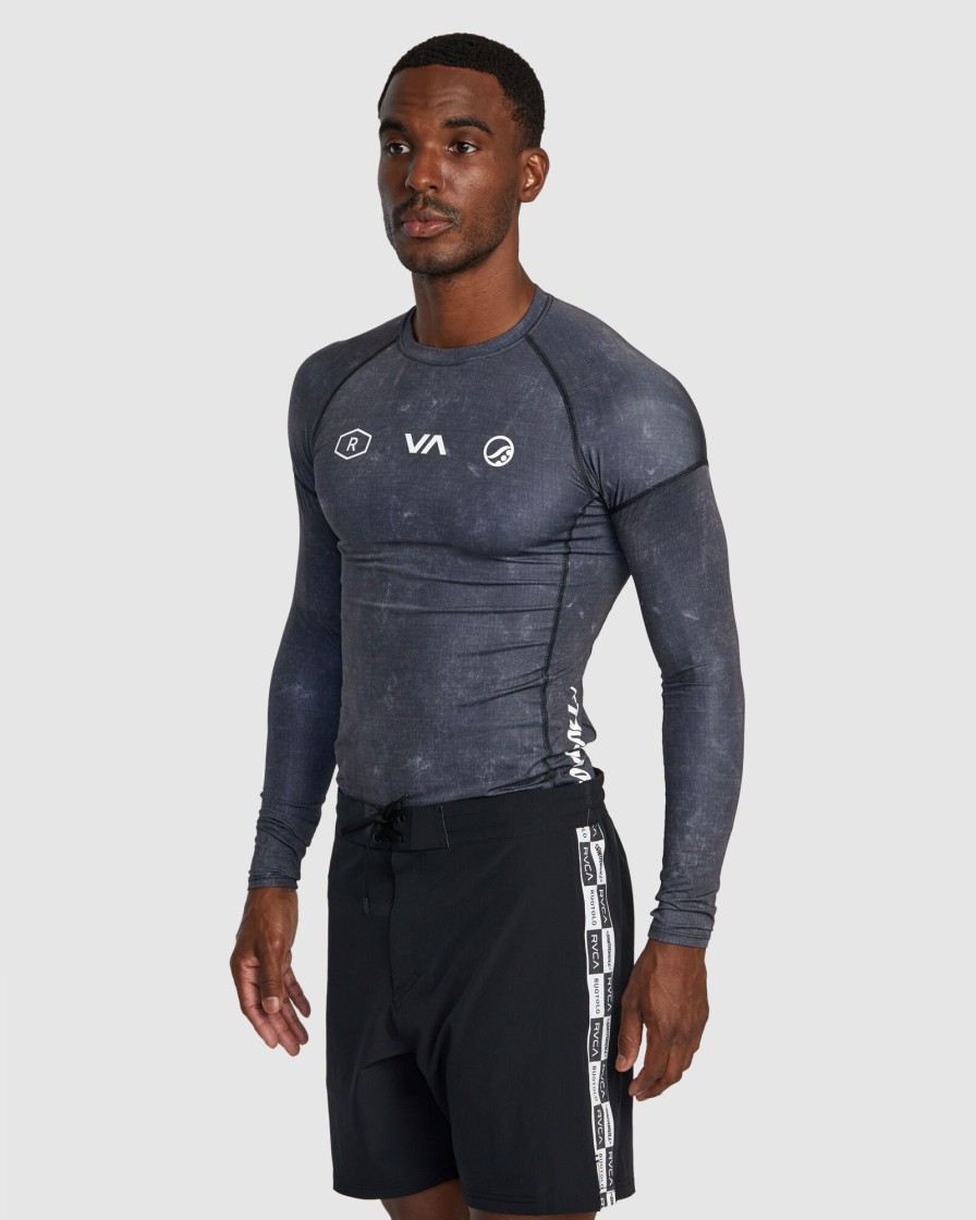 Men RVCA Rashvests | Ruotolo Sport Long Sleeve Rashguard