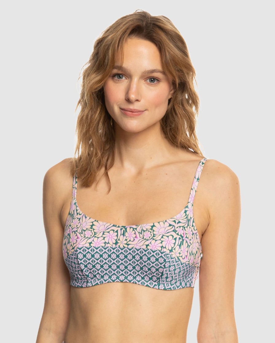 Women ROXY Swimwear | Womens Free Spirit D-Cup Bikini Top