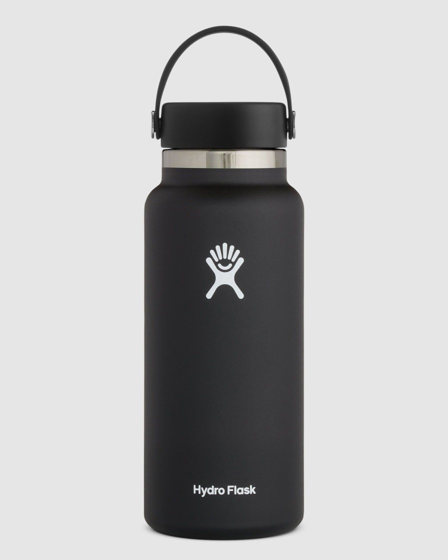 Men HYDROFLASK General | 32 Oz Wide Mouth Black