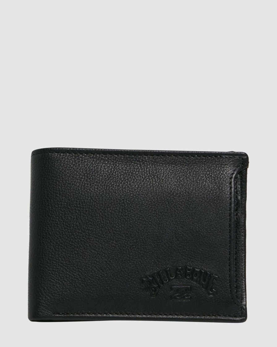 Men BILLABONG Wallets | Slim 2 In 1 Leather Wallet