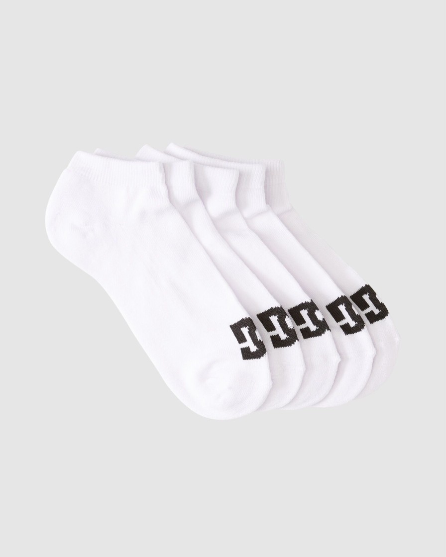 Men DC SHOES Socks & Underwear | Spp Dc Ankle 5Pk