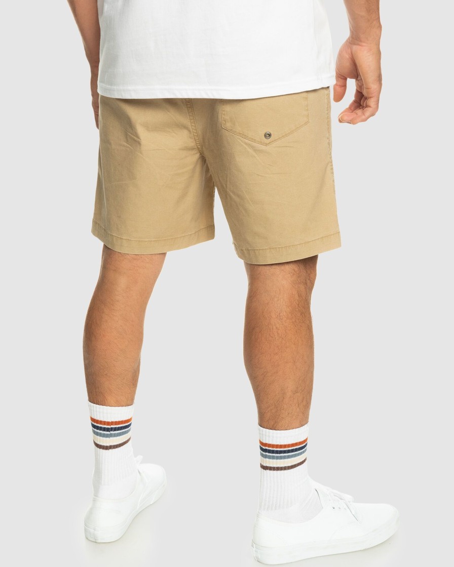 Men QUIKSILVER Shorts | Mens Taxer Elasticated Shorts