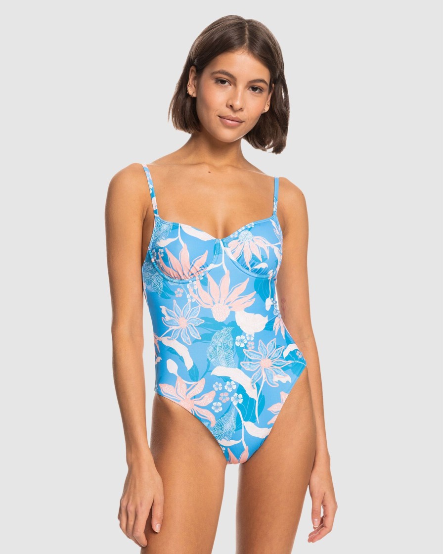 Women ROXY One Pieces | Womens Roxy Love The Muse One One-Piece Swimsuit