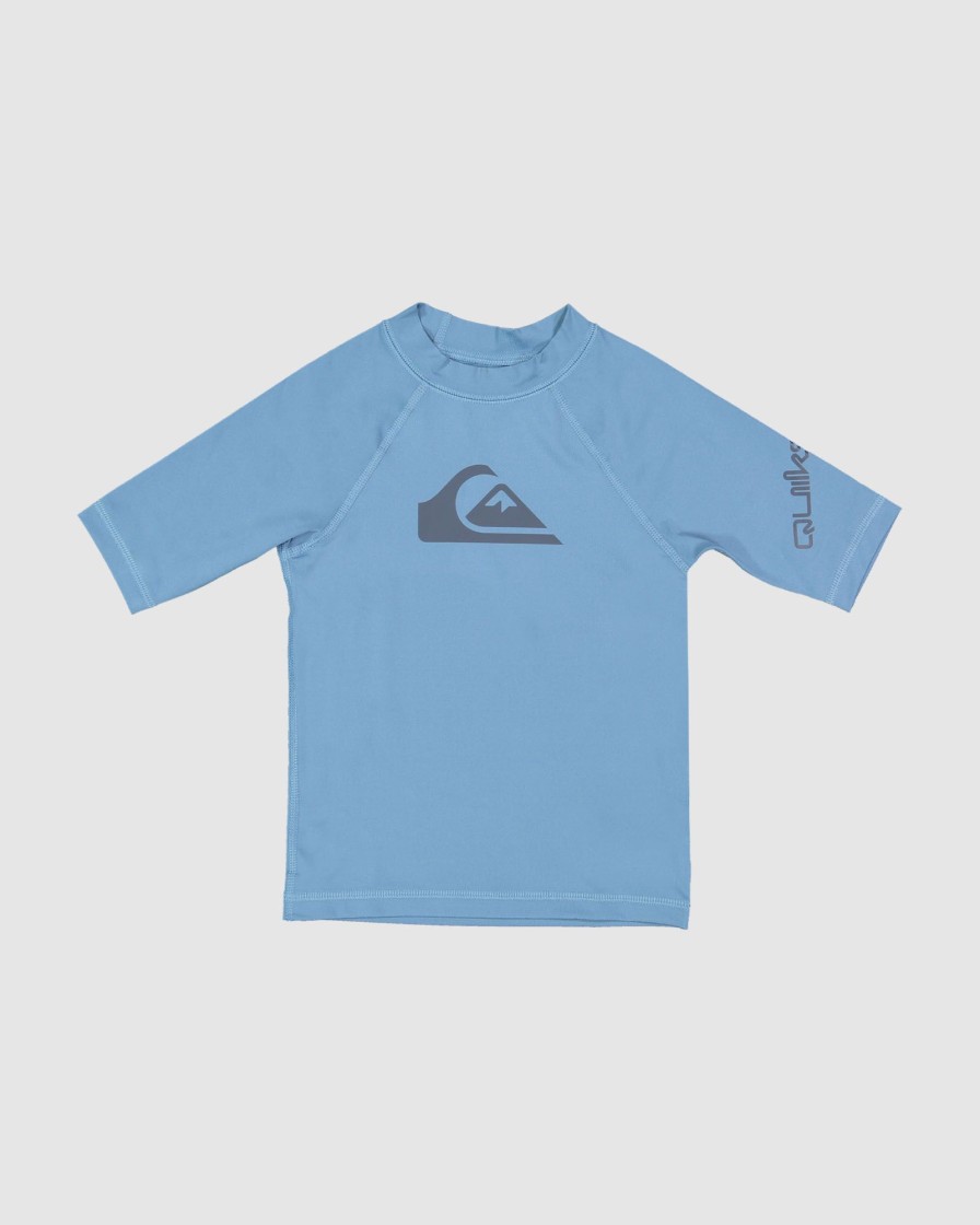 Youth QUIKSILVER Clothing | Boys 2-7 All Time Short Sleeve Rash Vest