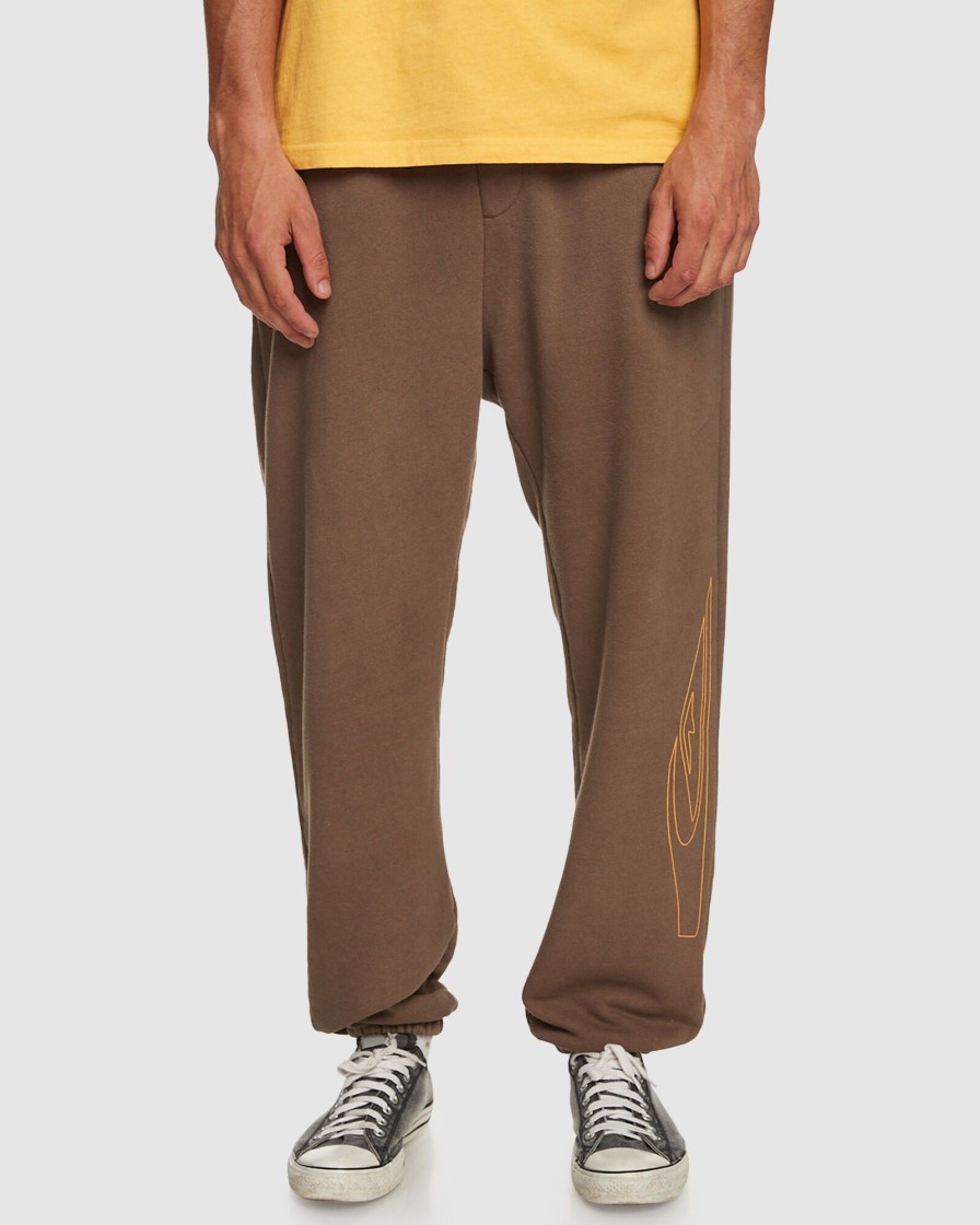 Men QUIKSILVER Pants | Mens Saturn Baggy Trackpants