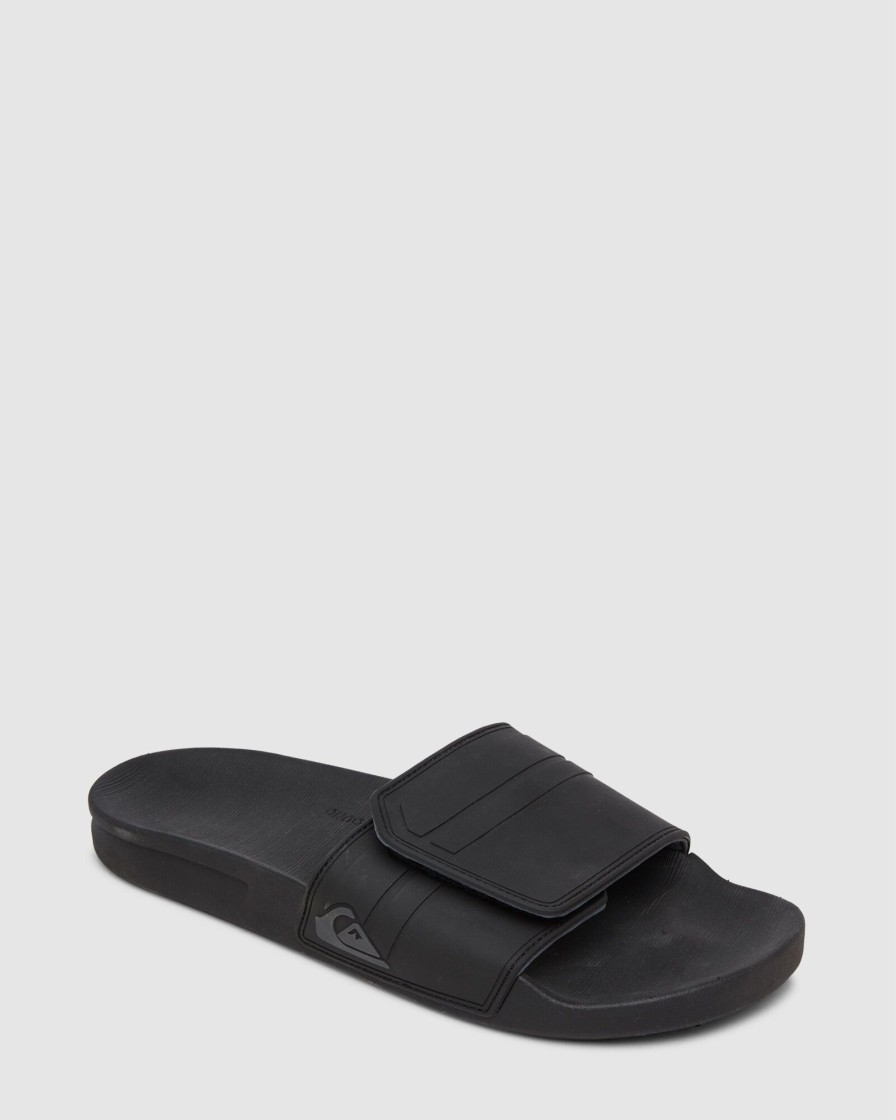 Women QUIKSILVER Slides | Mens Rivi Slide Adjust Sliders