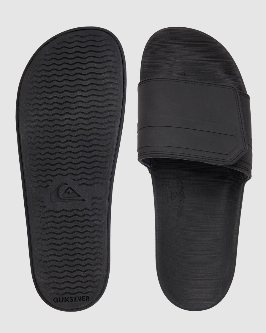 Women QUIKSILVER Slides | Mens Rivi Slide Adjust Sliders