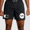 Men RVCA Shorts | Spartan Elastic Training Shorts 17"