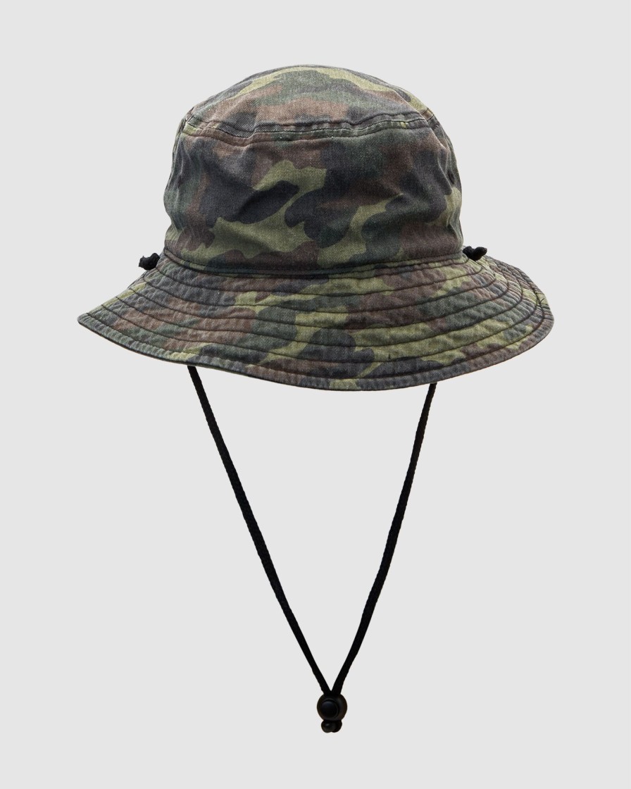 Women QUIKSILVER Headwear | Mens Waterman Vice Breaker Bucket Hat