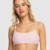 Women ROXY Bikini Tops | Womens Happy Terry Bralette Bikini Top