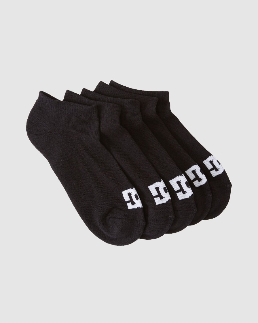 Men DC SHOES Socks & Underwear | Spp Dc Ankle 5Pk