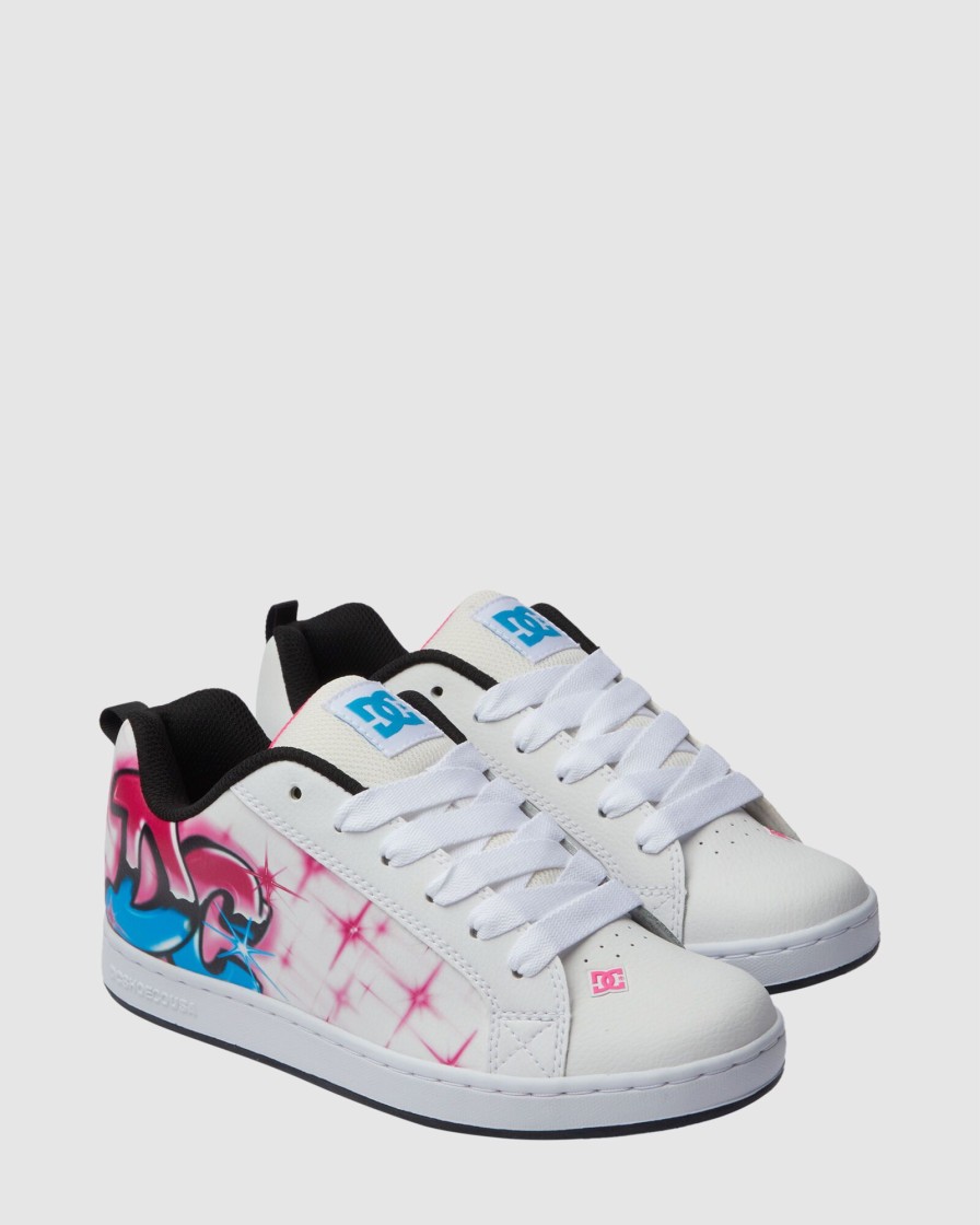 Women DC SHOES Casual | Women'S Court Graffik Shoes