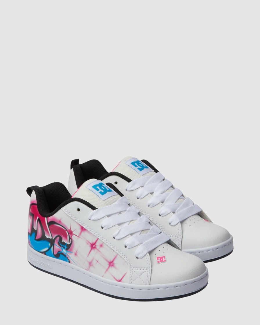 Women DC SHOES Sneakers | Women'S Court Graffik Shoes