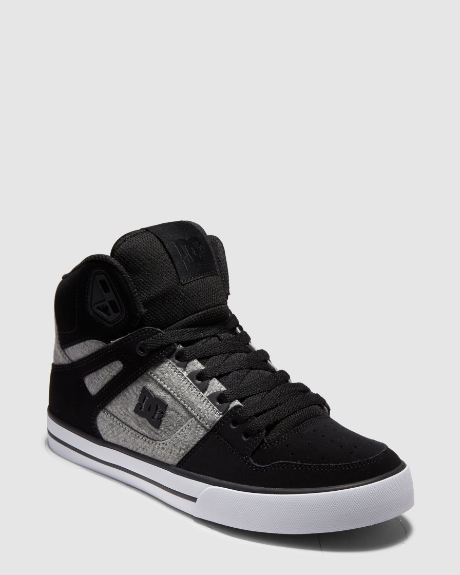 Men DC SHOES Sneakers | Men'S Pure High-Top Shoes