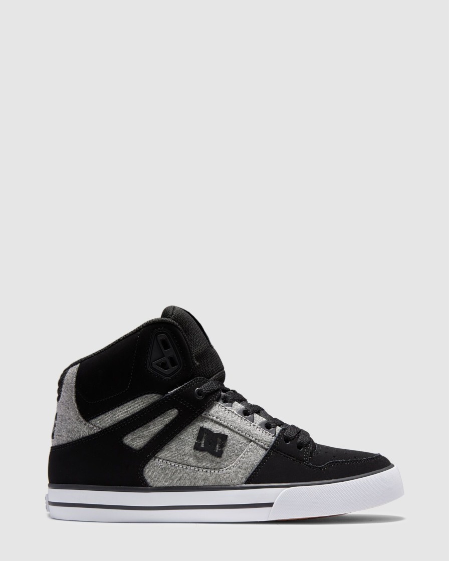 Men DC SHOES Sneakers | Men'S Pure High-Top Shoes