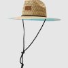 Women QUIKSILVER Headwear | Outsider Straw Lifeguard Hat