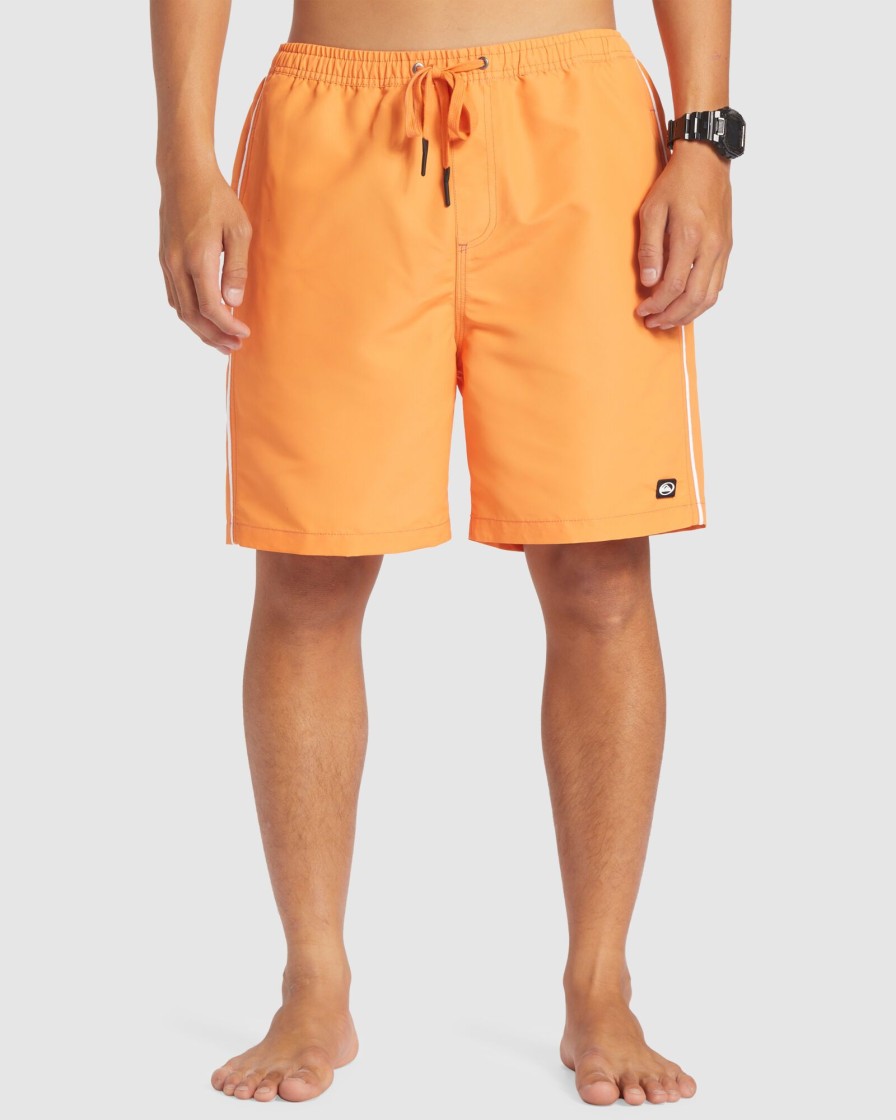 Men QUIKSILVER Boardshorts | Mens Flight Volley 18" Swim Shorts