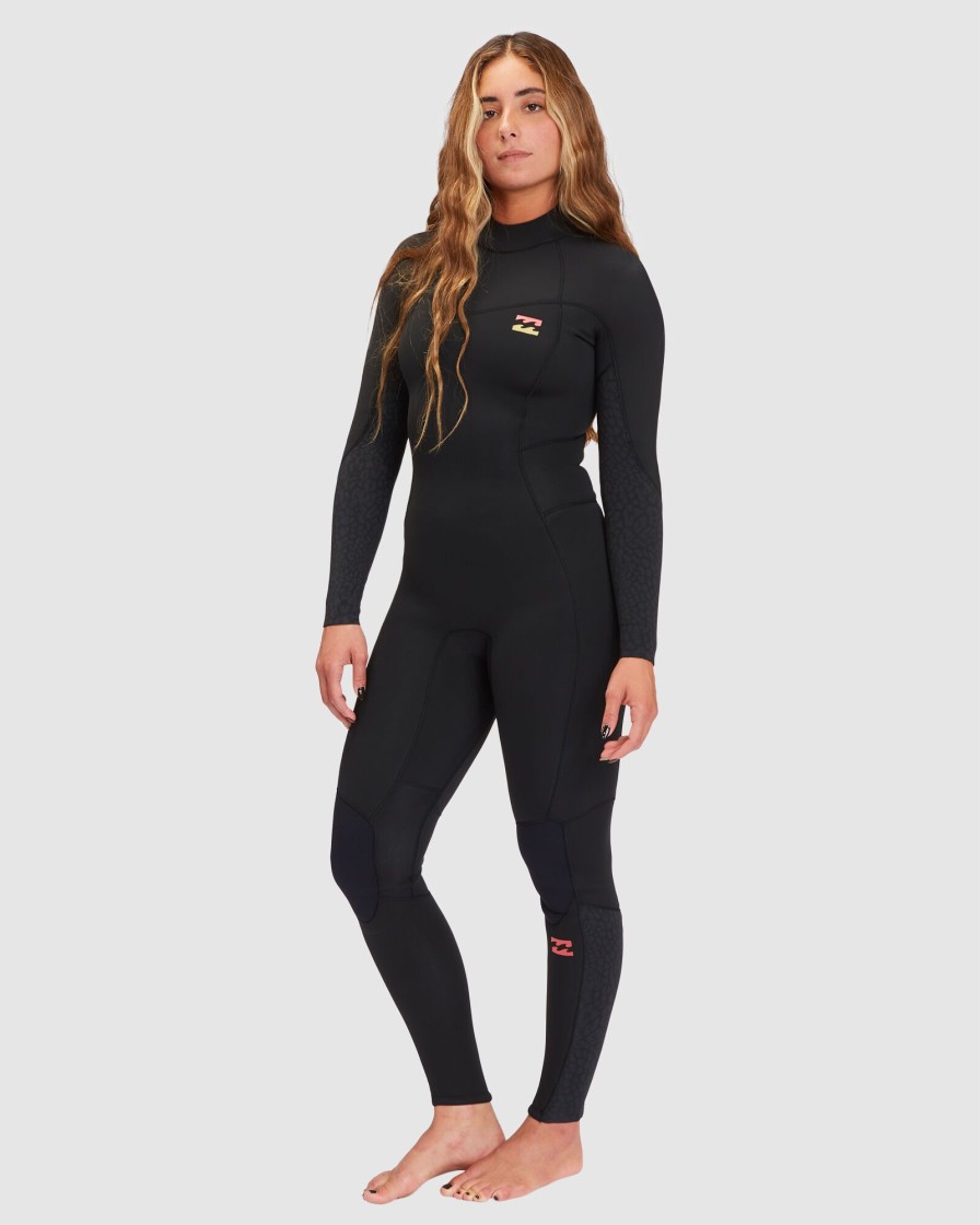 Women BILLABONG Wetsuits | 4/3 Synergy Back Zip Steamer Wetsuit