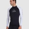 Men QUIKSILVER Rashvests | Mens On Tour Apac Long Sleeve Upf 50 Rash Vest