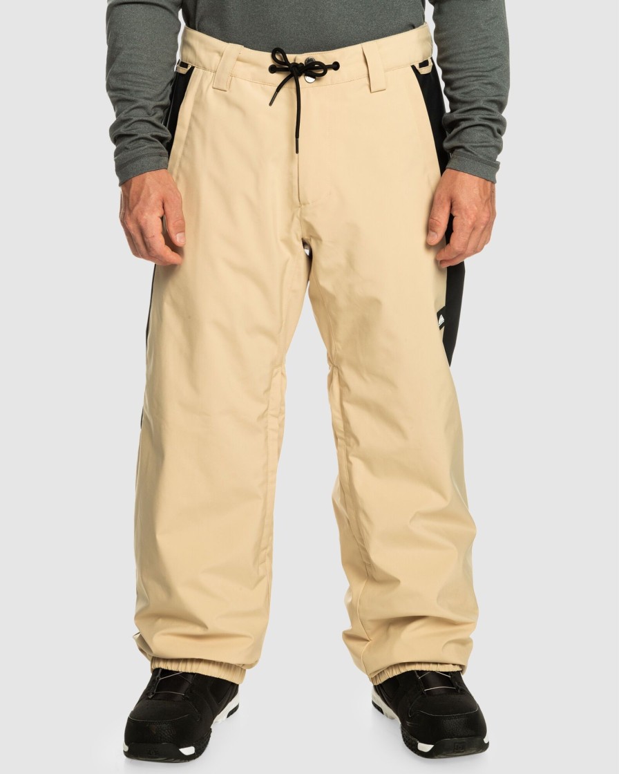 Men QUIKSILVER Pants | Mens Snow Down Technical Snow Pants