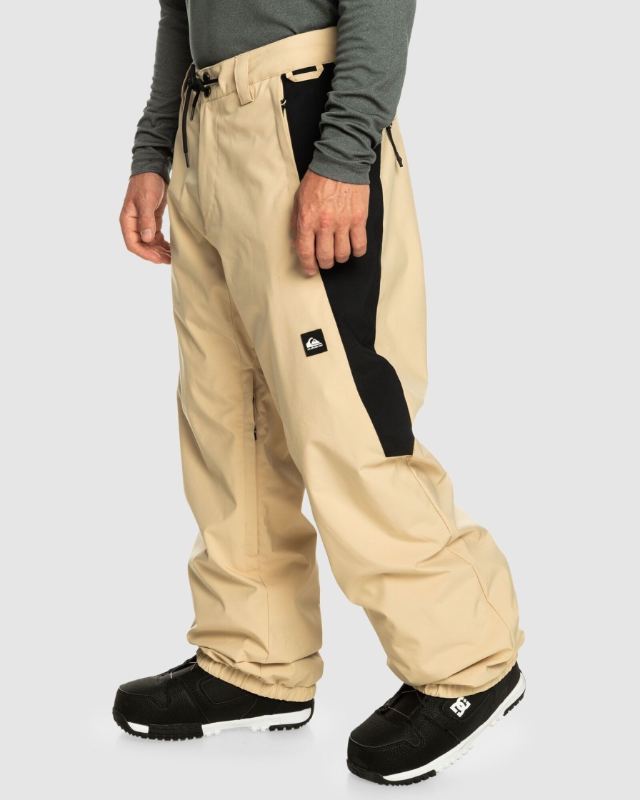 Men QUIKSILVER Pants | Mens Snow Down Technical Snow Pants