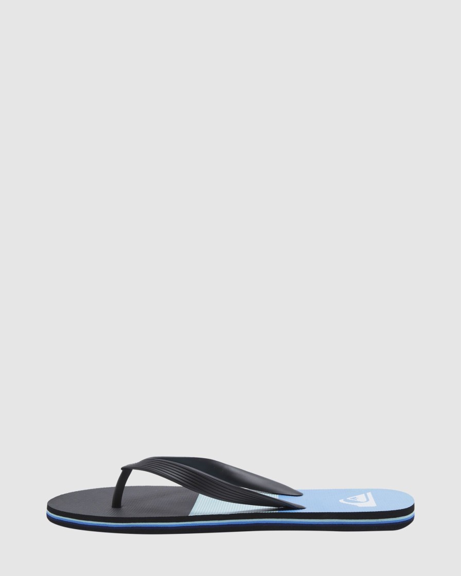 Men QUIKSILVER Thongs | Mens Molokai Panel Flip-Flops