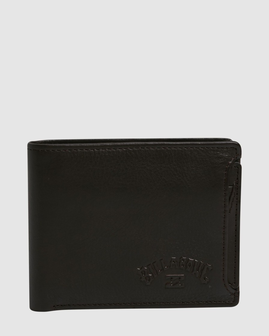 Men BILLABONG Wallets | Slim 2 In 1 Leather Wallet