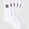 Men DC SHOES Socks & Underwear | Spp Dc Crew 5Pk