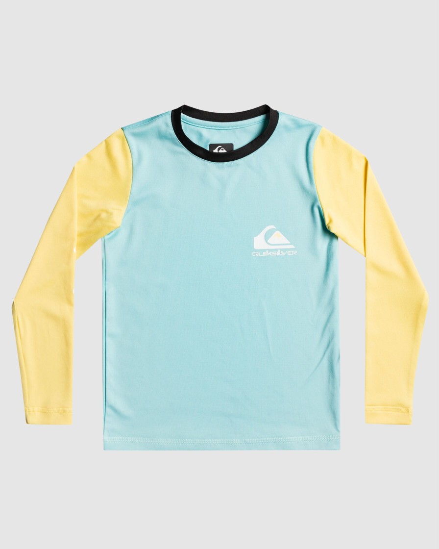 Youth QUIKSILVER Clothing | Boys 2-7 Heats Omni Long Sleeve Upf 50 Rash Vest