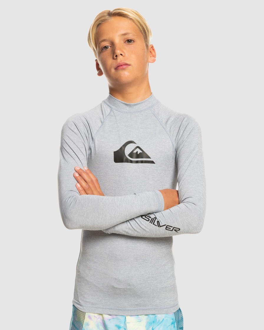 Youth QUIKSILVER Clothing | Boys 8-16 All Time Long Sleeve Upf 50 Rash Vest