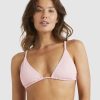 Women BILLABONG Bikini Tops | Sunkissed Slide Tall Tri Bikini Top