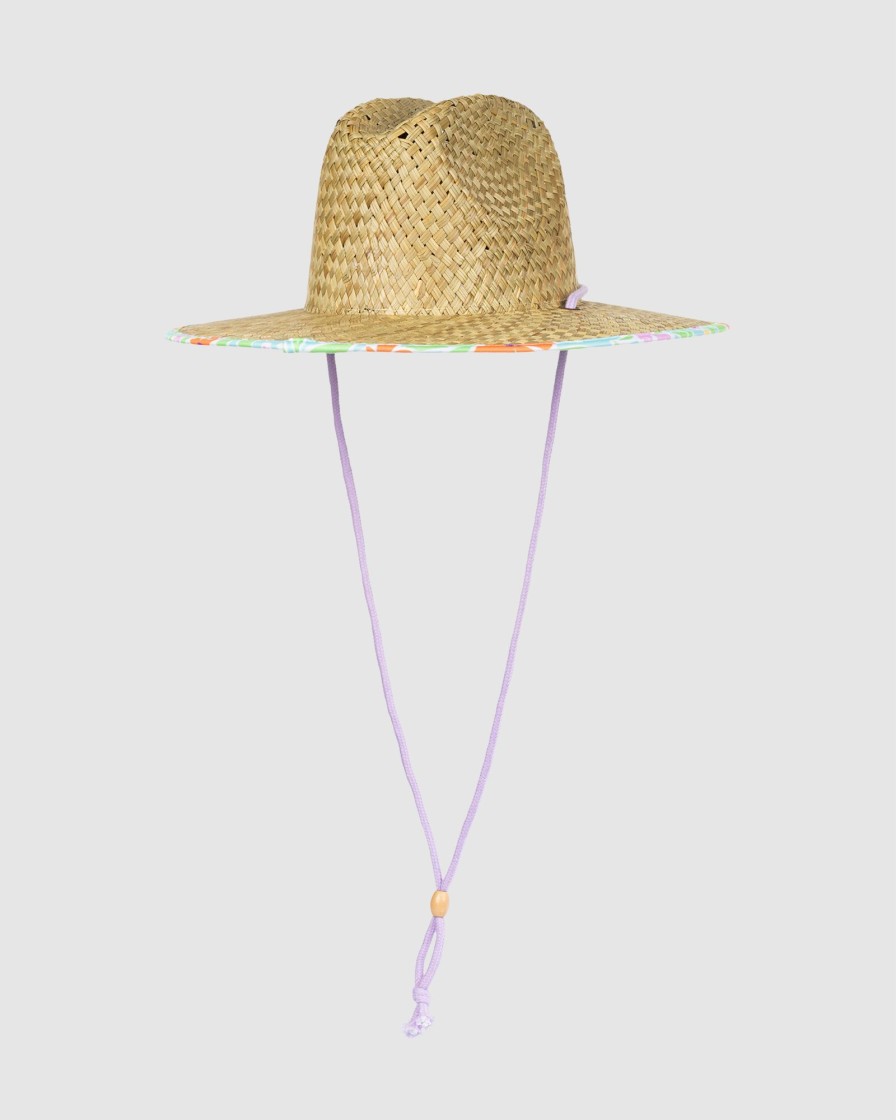 Youth ROXY Accessories | Girls Pina To My Colada Straw Sun Hat