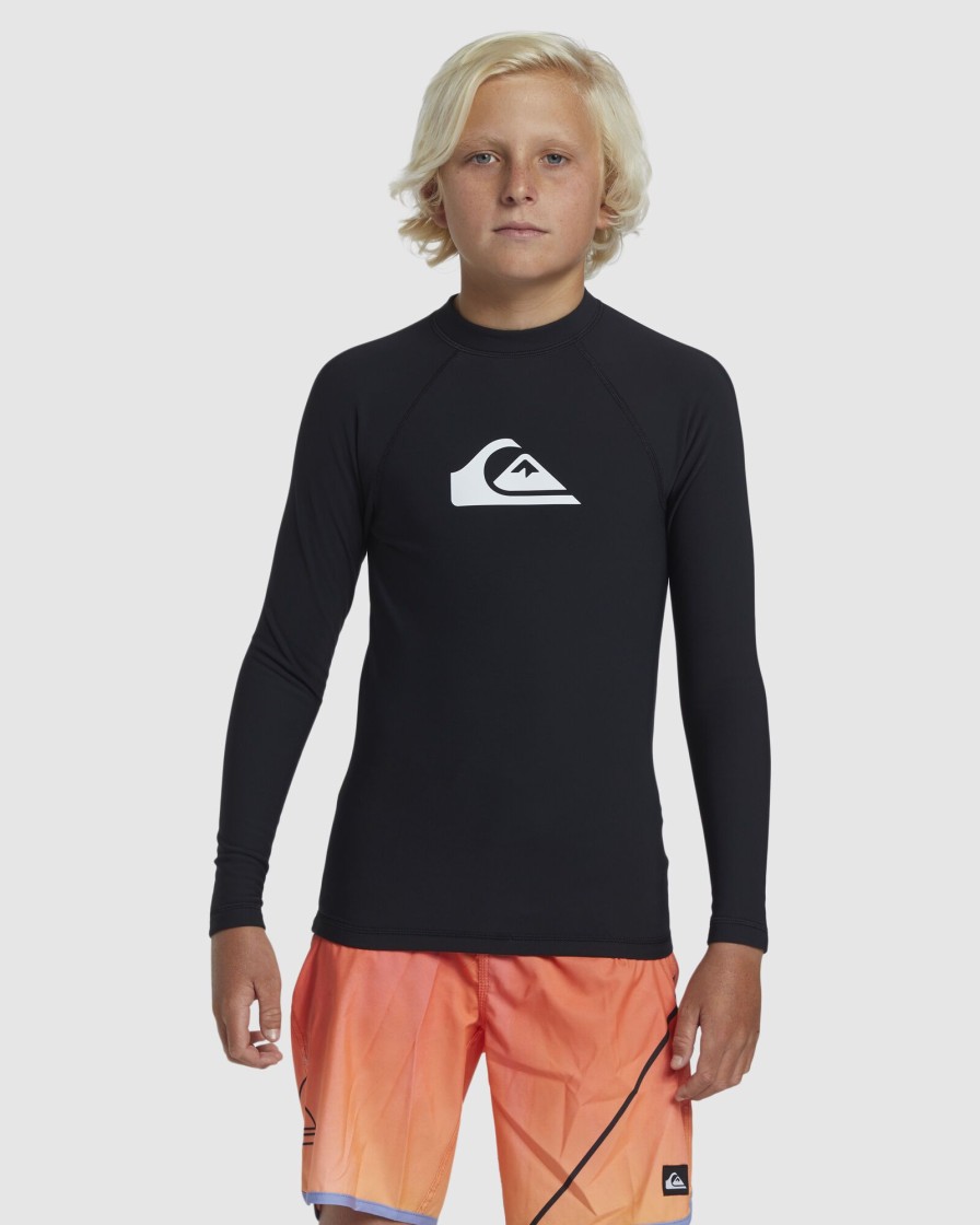 Youth QUIKSILVER Clothing | Boys 8-16 Heater Long Sleeve Upf 50 Rash Vest