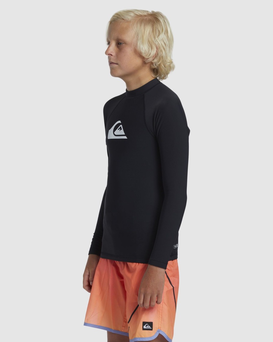 Youth QUIKSILVER Clothing | Boys 8-16 Heater Long Sleeve Upf 50 Rash Vest