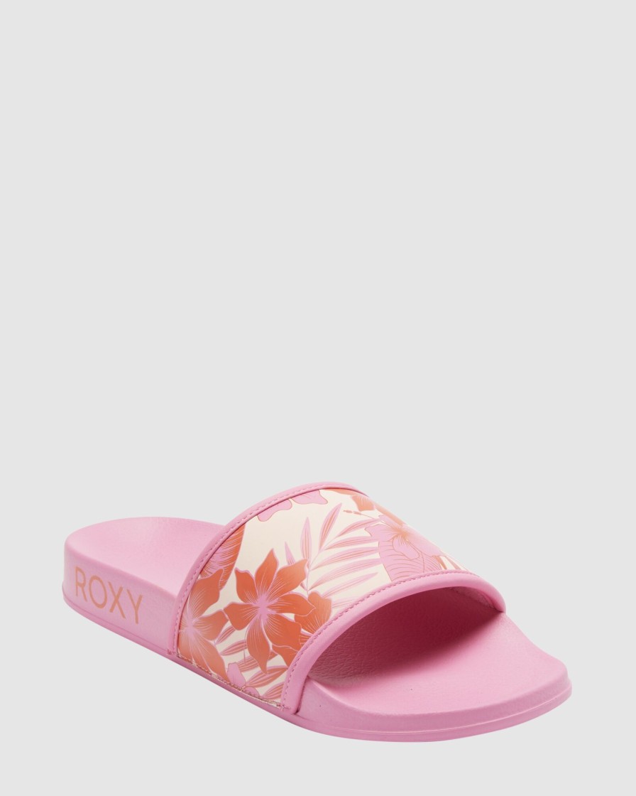 Women ROXY Slides | Womens Slippy Sandals