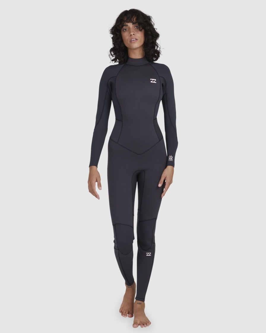 Women BILLABONG Wetsuits | 3/2Mm Launch Back Zip Wetsuit