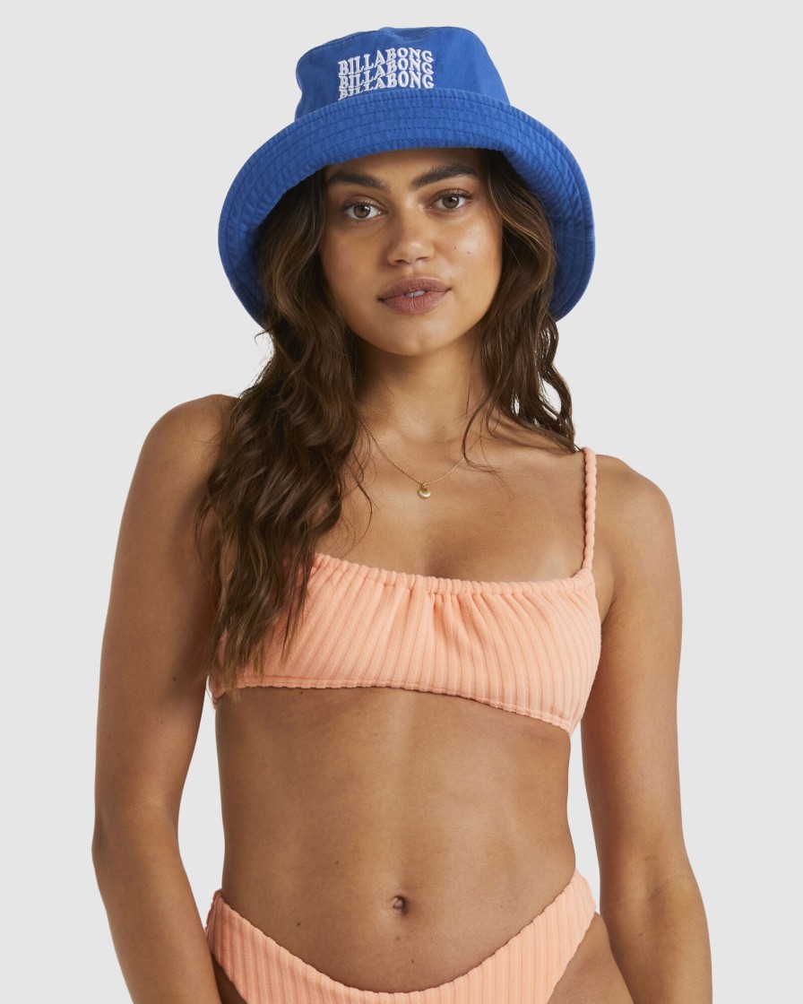 Women BILLABONG Bikini Tops | Terry Rib Mila Bralette Bikini Top