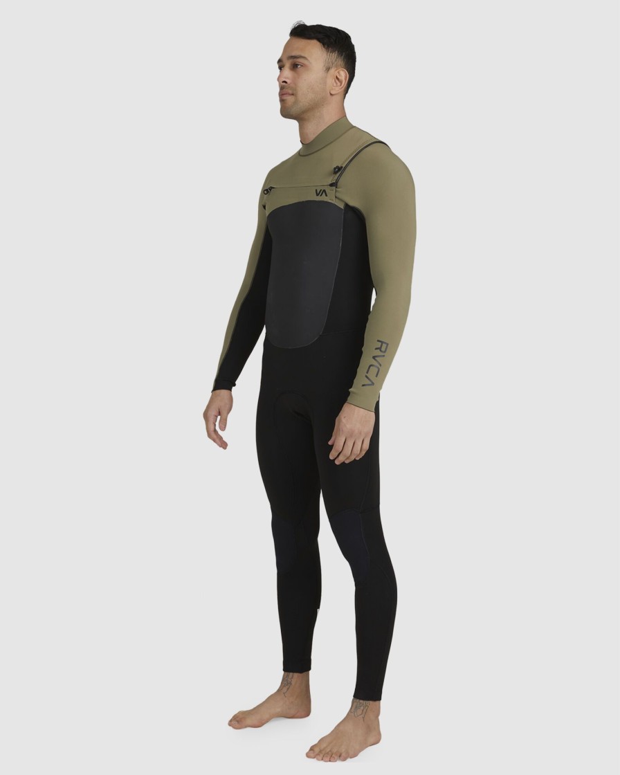 Men RVCA Wetsuits | 3/2 Balance Chest Zip Steamer