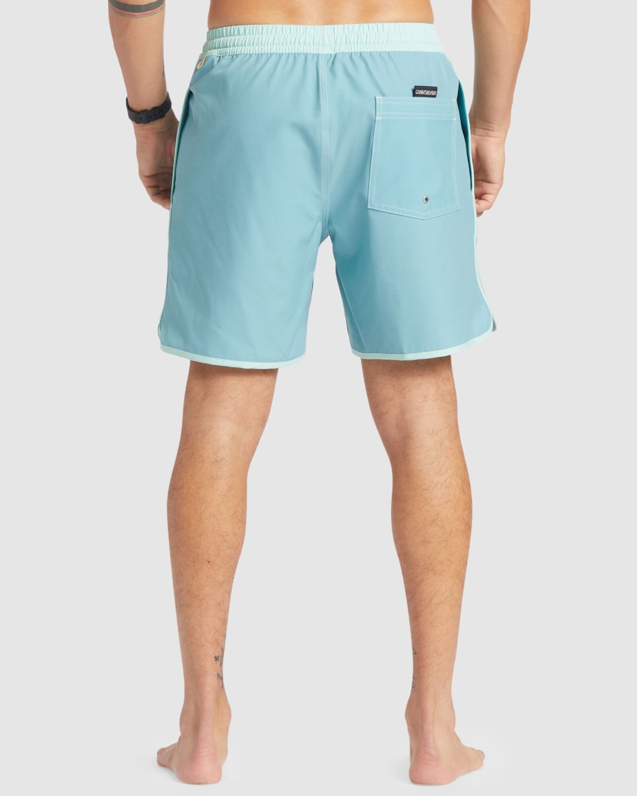 Men QUIKSILVER Boardshorts | Mens Original Scallop 17" Swim Shorts