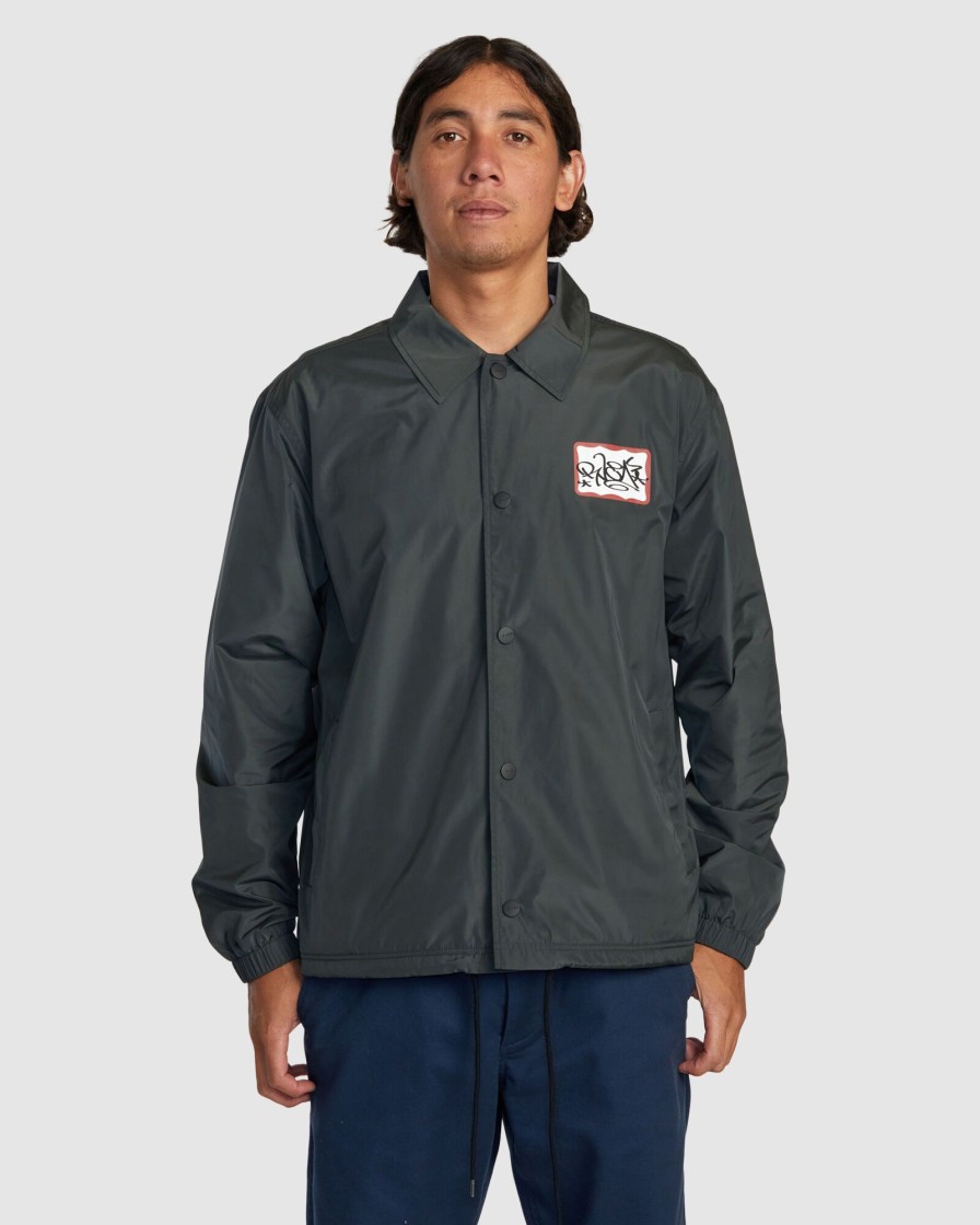 Men RVCA Jackets | Rvca Coaches Jacket