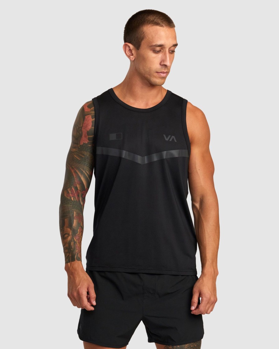 Men RVCA Singlets & Tanks | Rvca Runner Tank Top