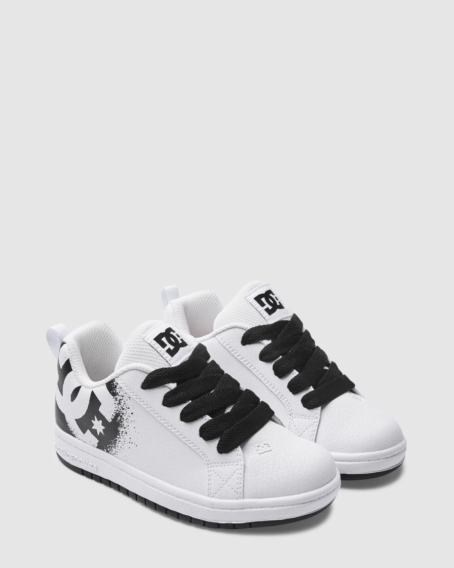 Youth DC SHOES Footwear | Kids' Court Graffik Shoes