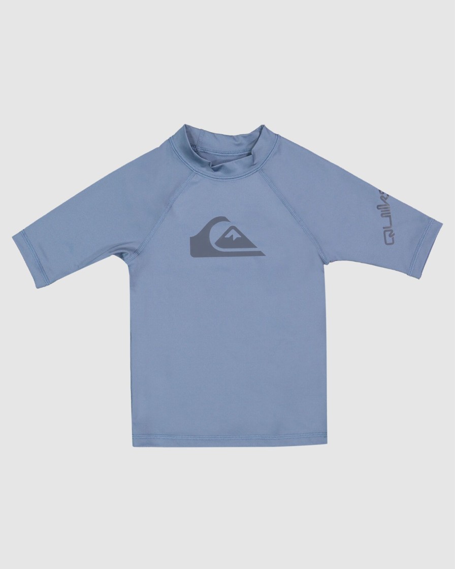 Youth QUIKSILVER Clothing | Boys 2-7 All Time Short Sleeve Rash Vest