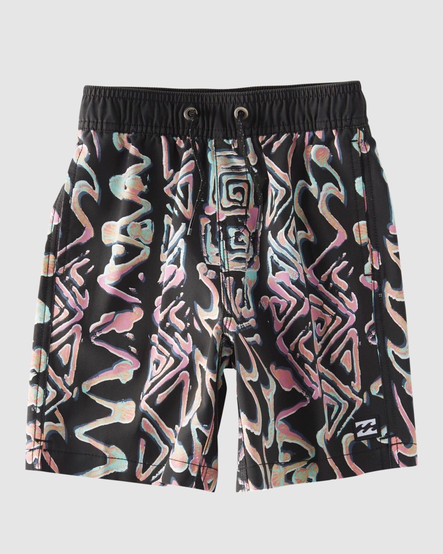 Youth BILLABONG Clothing | Boy'S (2-7) Sundays Layback Boardshorts