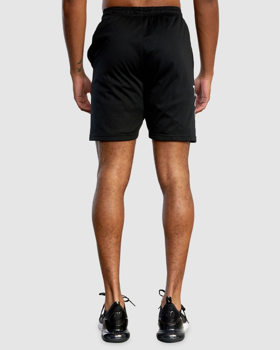 Men RVCA Shorts | Va Mesh Ii Elastic Walkshorts 19"