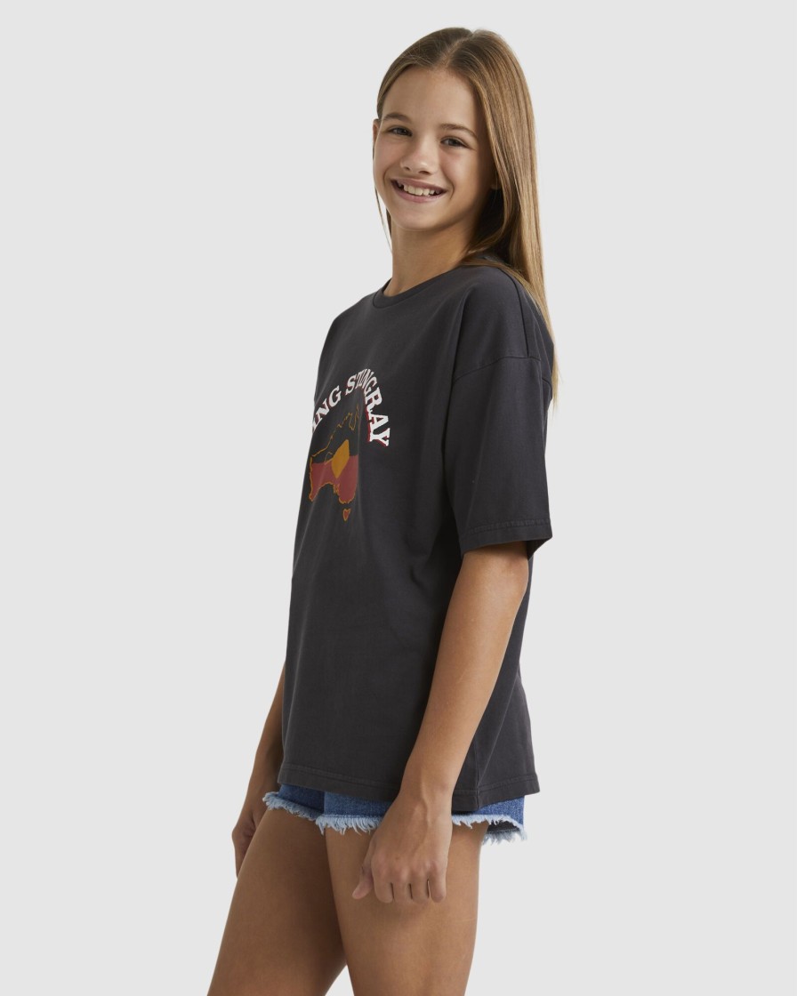 Youth BILLABONG Clothing | Girls 6-14 King Stingray Hay Wanhaka T-Shirt