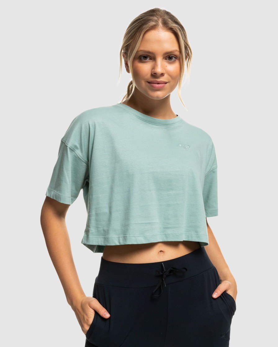 Women ROXY Tops | Essential Sports T-Shirt