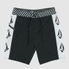 Men VOLCOM Boardshorts | Stone True To This Ss Tee - Sun Yel