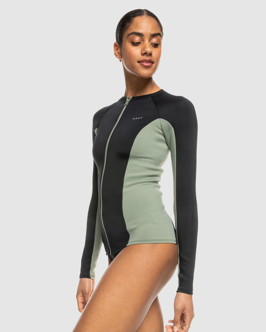 Women ROXY Rashvests | Roxy Pro Wave Jacket