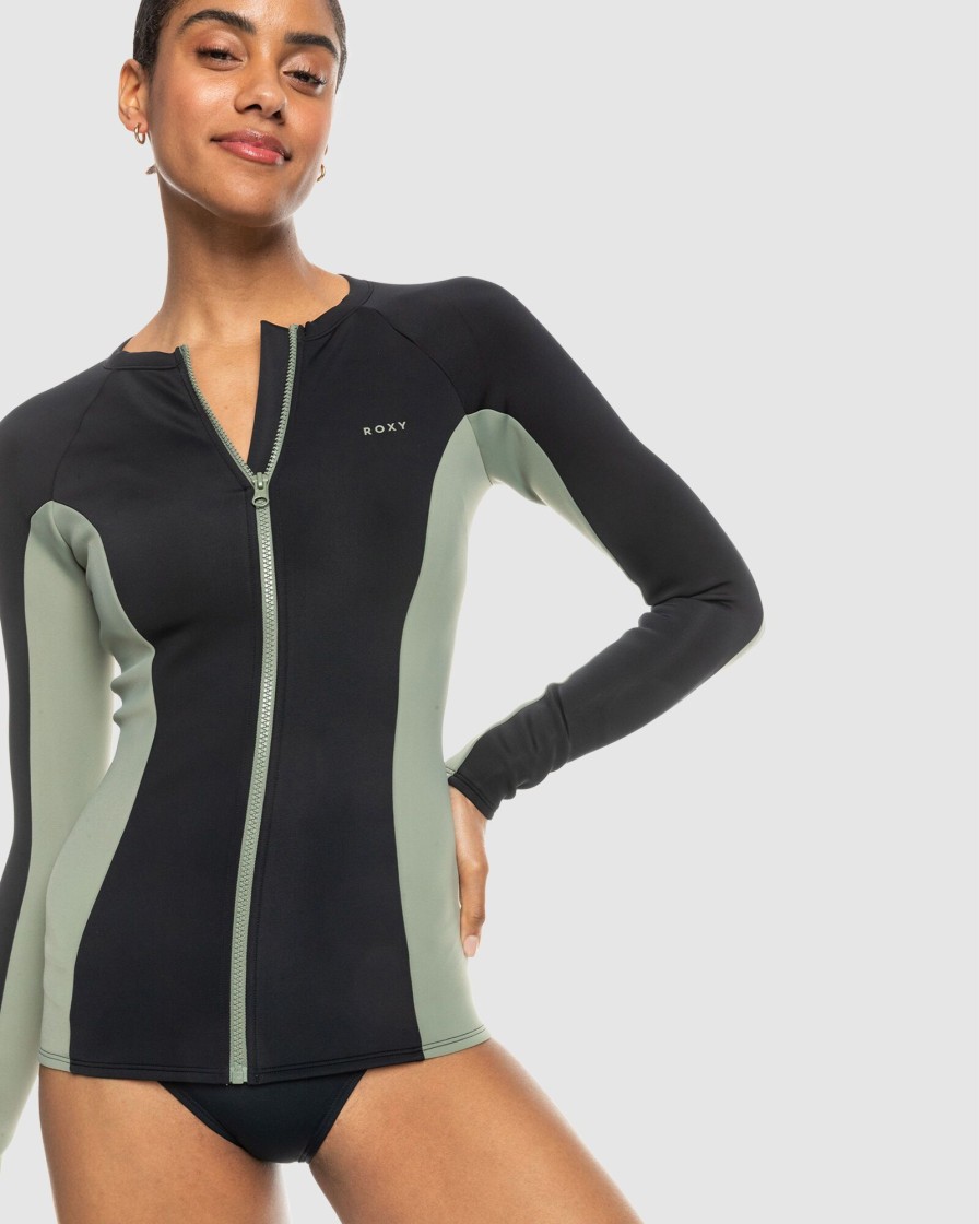 Women ROXY Rashvests | Roxy Pro Wave Jacket